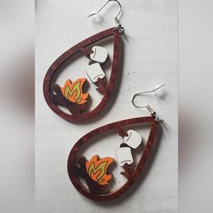 Campfire SMORE Earrings